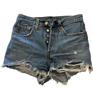 Levi’s 501 blue Jean shorts